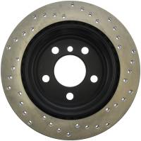 StopTech - StopTech Sport Cross Drilled Brake Rotor; Rear Right - Image 2