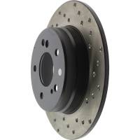 StopTech - StopTech Sport Cryo Cross Drilled Brake Rotor; Rear Left - Image 2