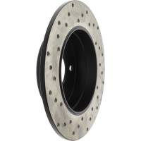 StopTech - StopTech Sport Cryo Cross Drilled Brake Rotor; Rear Left - Image 4