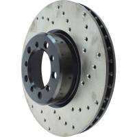 StopTech - StopTech Sport Cryo Cross Drilled Brake Rotor; Front Left - Image 4