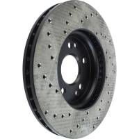 StopTech - StopTech Sport Cryo Cross Drilled Brake Rotor; Front Left - Image 5