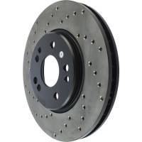 StopTech - StopTech Sport Cryo Cross Drilled Brake Rotor; Front Right - Image 4