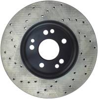 StopTech - StopTech Sport Cross Drilled Brake Rotor; Front Left - Image 2