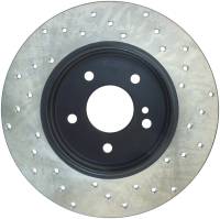 StopTech - StopTech Sport Cross Drilled Brake Rotor; Rear Right - Image 2