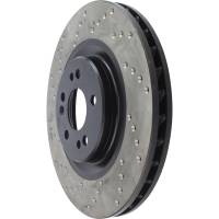 StopTech - StopTech Sport Cryo Cross Drilled Brake Rotor; Front Left - Image 5