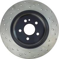 StopTech - StopTech Sport Cryo Cross Drilled Brake Rotor; Rear Left - Image 2