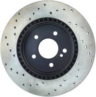 StopTech - StopTech Sport Cross Drilled Brake Rotor; Rear Left - Image 2