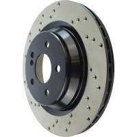 StopTech - StopTech Sport Cryo Cross Drilled Brake Rotor; Rear Left - Image 2