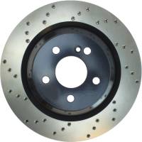 StopTech - StopTech Sport Cryo Cross Drilled Brake Rotor; Rear Left - Image 5