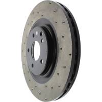 StopTech - StopTech Sport Cryo Cross Drilled Brake Rotor; Front Left - Image 4