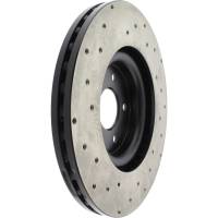 StopTech - StopTech Sport Cryo Cross Drilled Brake Rotor; Front Left - Image 5