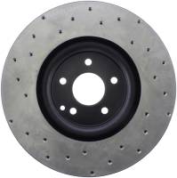 StopTech - StopTech Sport Cross Drilled Brake Rotor; Front Left - Image 2