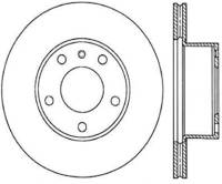 StopTech Sport Cross Drilled Brake Rotor; Front Left