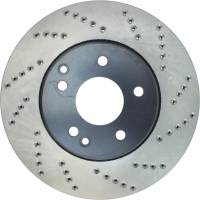 StopTech - StopTech Sport Cryo Cross Drilled Brake Rotor; Front Left - Image 5