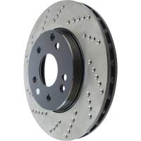 StopTech - StopTech Sport Cryo Cross Drilled Brake Rotor; Front Right - Image 2