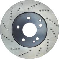 StopTech - StopTech Sport Cryo Cross Drilled Brake Rotor; Front Right - Image 3