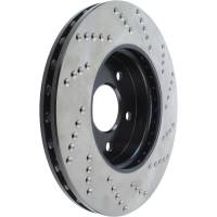 StopTech - StopTech Sport Cryo Cross Drilled Brake Rotor; Front Right - Image 5