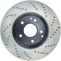 StopTech - StopTech Sport Cross Drilled Brake Rotor; Front Right - Image 2