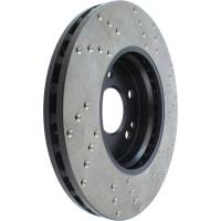 StopTech - StopTech Sport Cryo Cross Drilled Brake Rotor; Front Right - Image 4