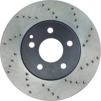 StopTech - StopTech Sport Cryo Cross Drilled Brake Rotor; Front Left - Image 5