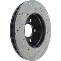 StopTech - StopTech Sport Cryo Cross Drilled Brake Rotor; Front Right - Image 5