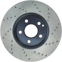 StopTech - StopTech Sport Cross Drilled Brake Rotor; Front Right - Image 2