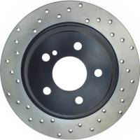 StopTech - StopTech Sport Cryo Drilled Brake Rotor; Rear Right - Image 4