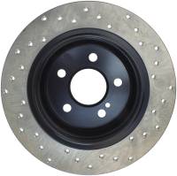 StopTech - StopTech Sport Cross Drilled Brake Rotor; Rear Right - Image 2