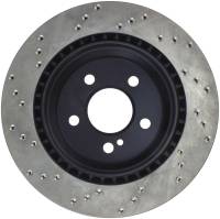 StopTech - StopTech Sport Cross Drilled Brake Rotor; Rear Left - Image 2