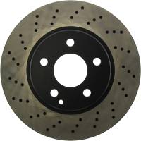 StopTech - StopTech Premium High-Carbon Drilled Cryo Brake Rotor; Front - Image 2