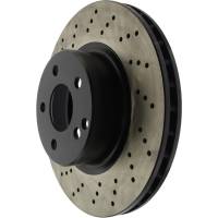 StopTech - StopTech Premium High-Carbon Drilled Cryo Brake Rotor; Front - Image 5