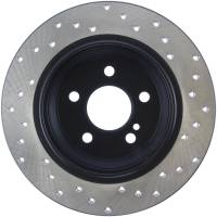 StopTech - StopTech Sport Cross Drilled Brake Rotor; Rear Right - Image 2