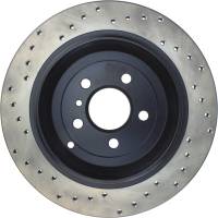 StopTech - StopTech Sport Cryo Cross Drilled Brake Rotor; Rear Left - Image 2