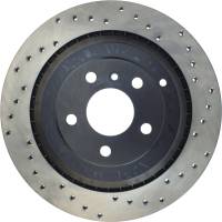 StopTech - StopTech Sport Cryo Cross Drilled Brake Rotor; Rear Left - Image 4