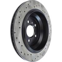 StopTech - StopTech Sport Cryo Cross Drilled Brake Rotor; Rear Left - Image 5