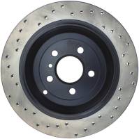 StopTech - StopTech Sport Cross Drilled Brake Rotor; Rear Left - Image 2