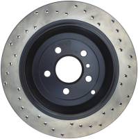 StopTech - StopTech Sport Cross Drilled Brake Rotor; Rear Right - Image 2