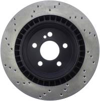 StopTech - StopTech Sport Cross Drilled Brake Rotor; Rear Left - Image 2