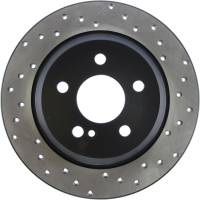 StopTech - StopTech Sport Cryo Cross Drilled Brake Rotor; Rear Left - Image 2