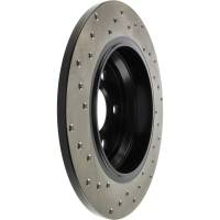 StopTech - StopTech Sport Cryo Cross Drilled Brake Rotor; Rear Left - Image 5