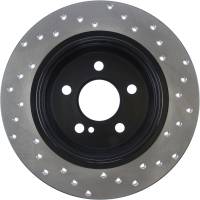 StopTech - StopTech Sport Cryo Drilled Brake Rotor; Rear Right - Image 2