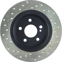 StopTech - StopTech Sport Cryo Cross Drilled Brake Rotor; Rear Left - Image 2