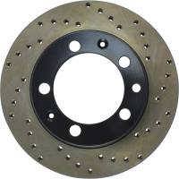 StopTech - StopTech Sport Cryo Cross Drilled Brake Rotor; Rear Left - Image 2