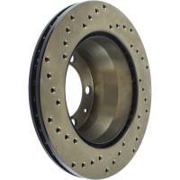 StopTech - StopTech Sport Cryo Cross Drilled Brake Rotor; Rear Left - Image 5