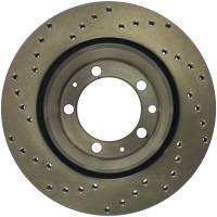 StopTech - StopTech Sport Cross Drilled Brake Rotor; Rear Left - Image 2