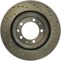 StopTech - StopTech Sport Cross Drilled Brake Rotor; Rear Right - Image 2