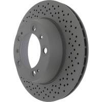 StopTech - StopTech Cryostop Premium Drilled Brake Rotor; Rear - Image 5