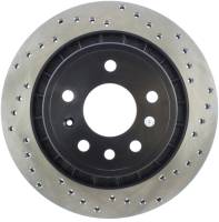 Stoptech - StopTech Sport Cross Drilled Brake Rotor Rear Left 128.38015L - Image 1