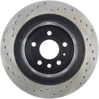 Stoptech - StopTech Sport Cross Drilled Brake Rotor Rear Left 128.38015L - Image 2