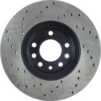 StopTech - StopTech Sport Cryo Cross Drilled Brake Rotor Front Left 128.38017CL - Image 2